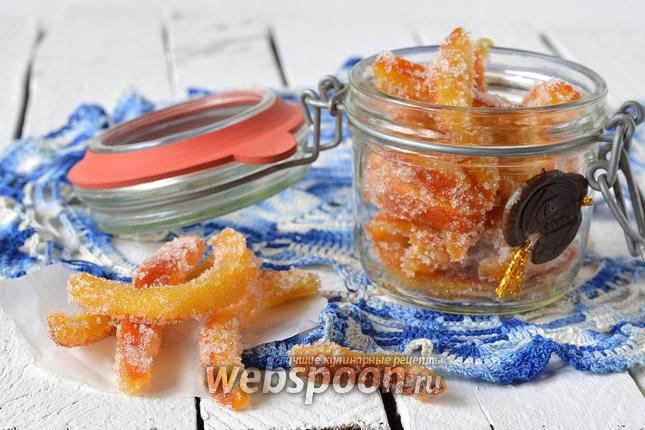 Фото Цукаты из апельсиновых корок
