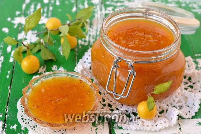 Фото Соус к мясу из алычи