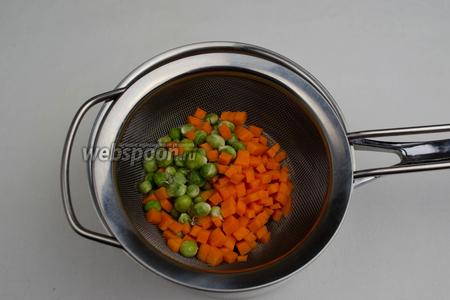 Куриное суфле с овощами