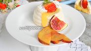 Фото рецепта Пирожное безе с лимонным курдом