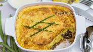 Фото рецепта Фрикадельки под рисово-тыквенным суфле