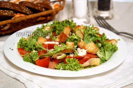 Салат с крахмальными блинами (69 фото)