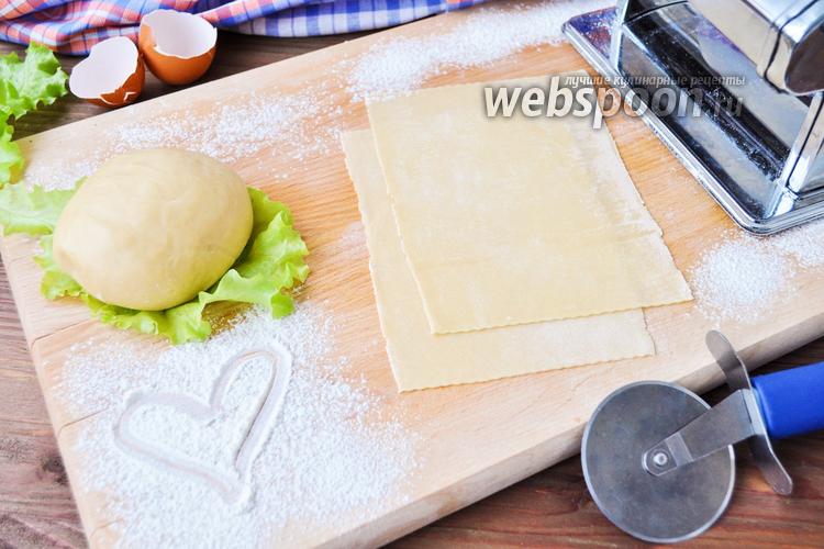 Тесто для лазаньи Паста пошаговый рецепт с фото