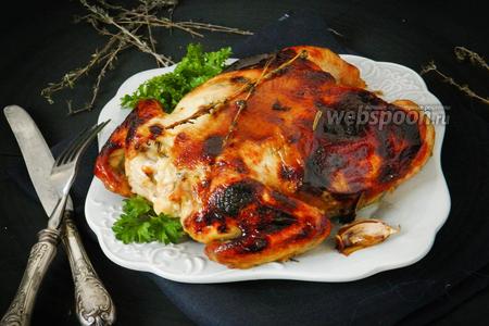 Фото рецепта Фаршированный цыплёнок