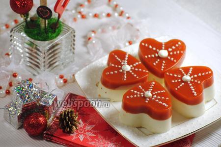 Фото рецепта Томатный террин с брынзой и орехами