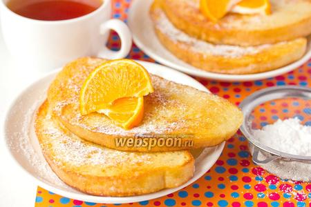 Фото рецепта Сладкие десертные гренки
