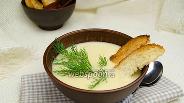 Фото рецепта Суп пюре из картошки с сыром