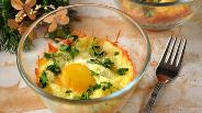 Фото рецепта Запеканка с двойным сыром и яйцом