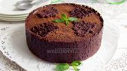 Фото рецепта Шоколадный торт без выпечки