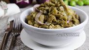 Фото рецепта Закуска из печёных баклажанов с чесноком
