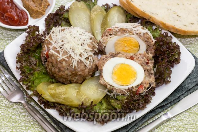 Фото Бомбочки из фарша с сюрпризом
