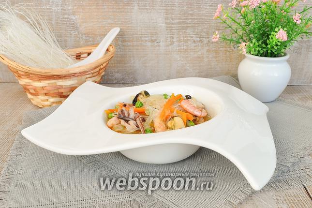 Фото Фунчоза с морепродуктами