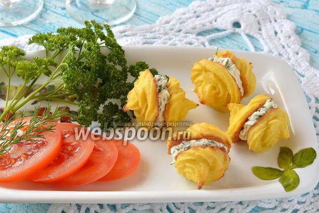 Фото Закусочные пирожные из цветной капусты