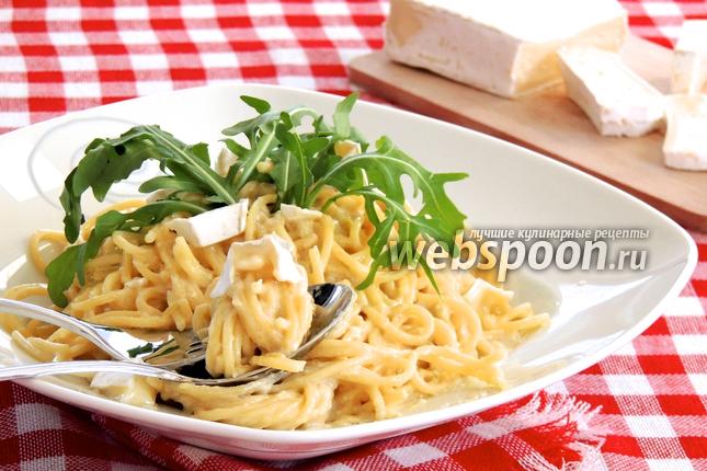 Фото Спагетти с Горгонзолой и Бри