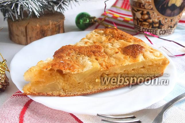 Фото Клафути с ананасами