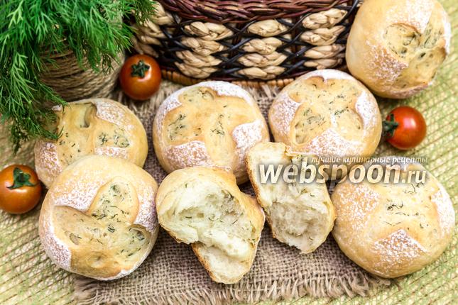 Фото Булочки с укропом