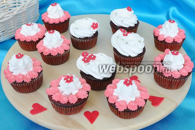 Фото Капкейки «Red velvet»
