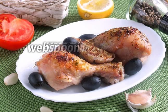 Фото Курица с лимоном и прованскими травами