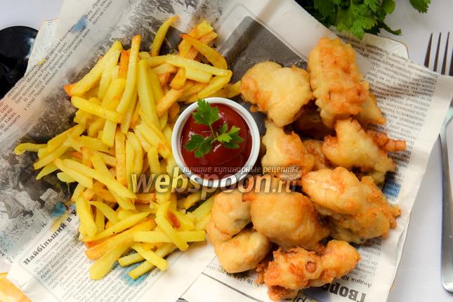 Фото Fish & Chips (во фритюре)
