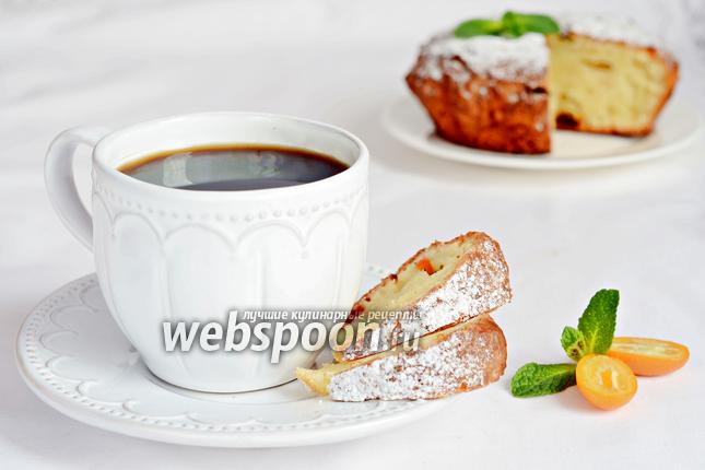 Фото Творожный кекс с кумкватами