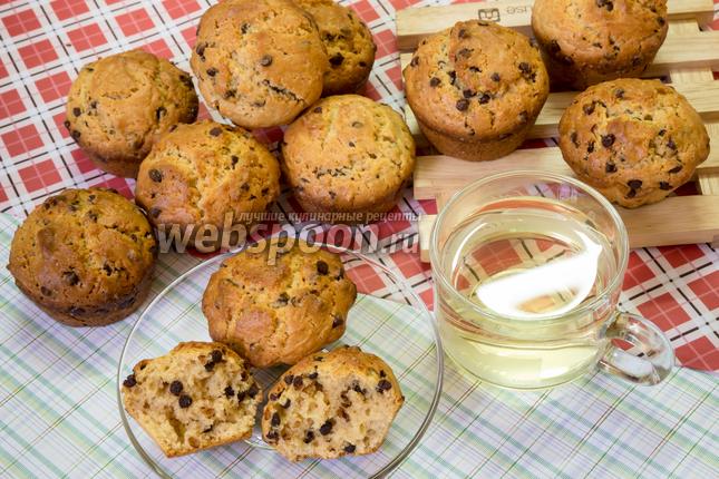 Фото Арахисовые кексы с шоколадом