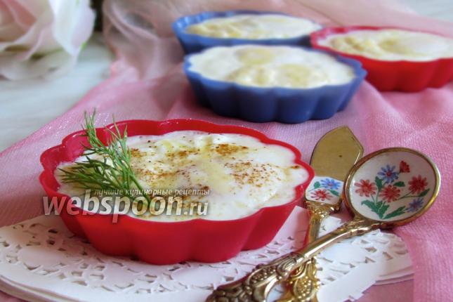 Фото Яичница на пару в мультиварке