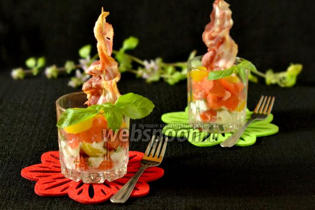 Фото Веррины с помидорами черри и беконом