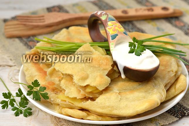 Фото Плацинды с картофелем