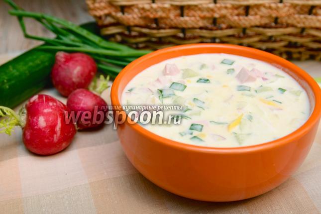 Фото Окрошка на мацони