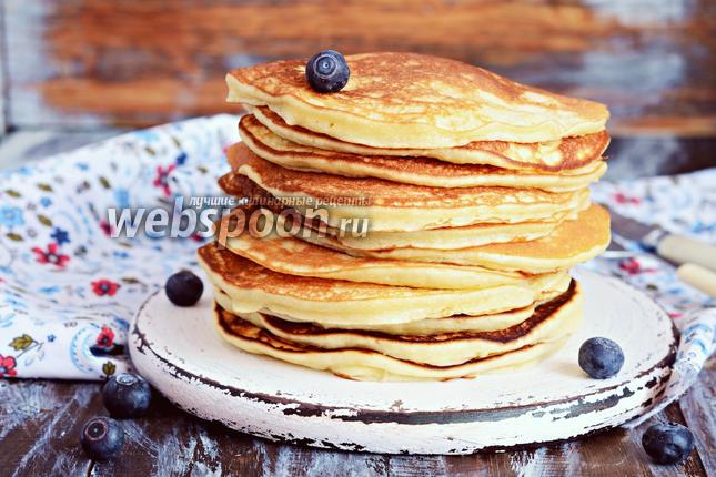 Фото Сырные панкейки