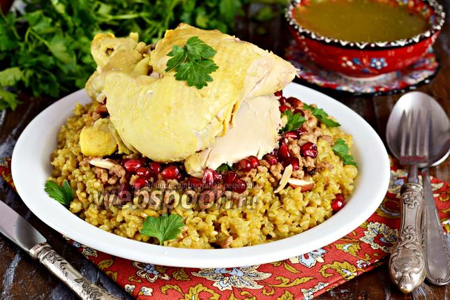 Фото Фрике с мясным фаршем и курицей