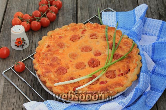 Фото Пирог открытый с мясом
