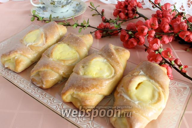 Фото Булочки-кармашки с творогом