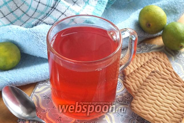 Фото Компот из брусники