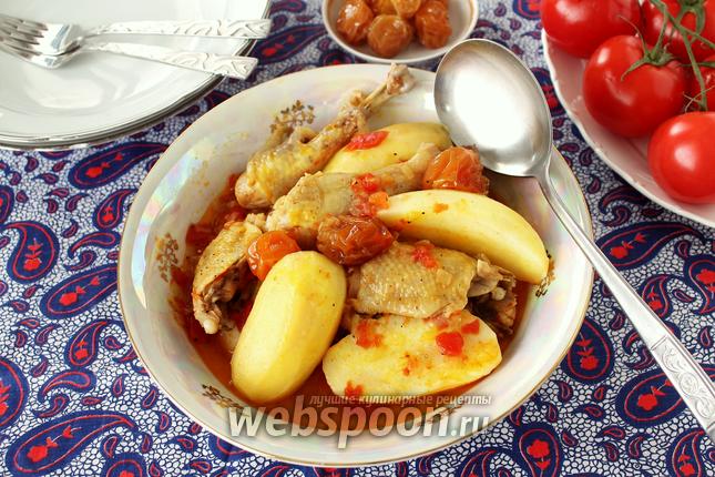 Фото Бозбаш по-азербайджански из курицы