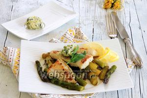 Пангасиус на спарже с базиликовым маслом рецепт с фото, как приготовить на Webspoon.ru Пангасиус на спарже с базиликовым маслом рецепт с фото, как приготовить на Webspoon.ru