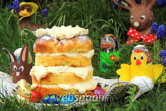 Фото Панеттоне с шоколадным муссом
