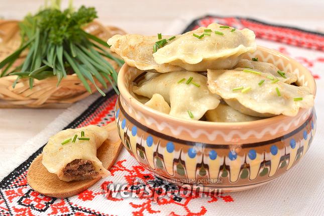 Фото Вареники с печенью