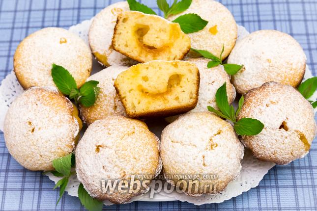Фото Манные кексы с джемом