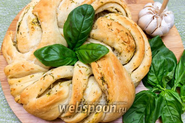 Фото Хлеб с чесноком и прованскими травами