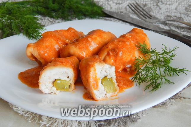 Фото Крученики из куриного филе