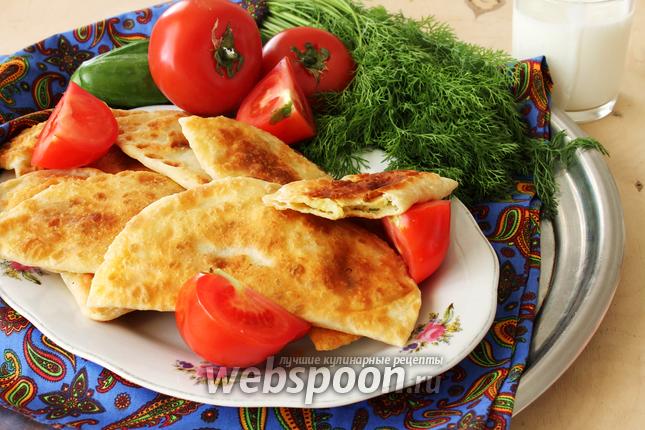 Фото Чебуреки с картошкой