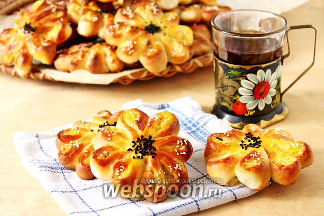 Фото Пирожки-цветочки