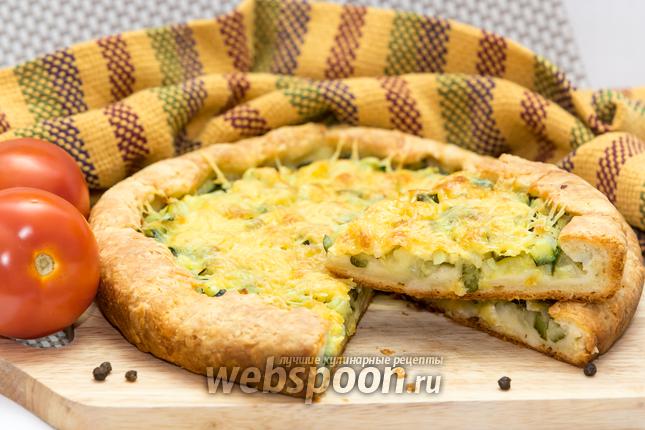 Фото Пирог с цуккини и сыром