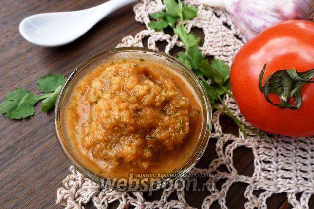 Фото Соус из помидоров и имбиря