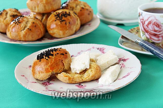 Фото Хлебные булочки с кунжутом