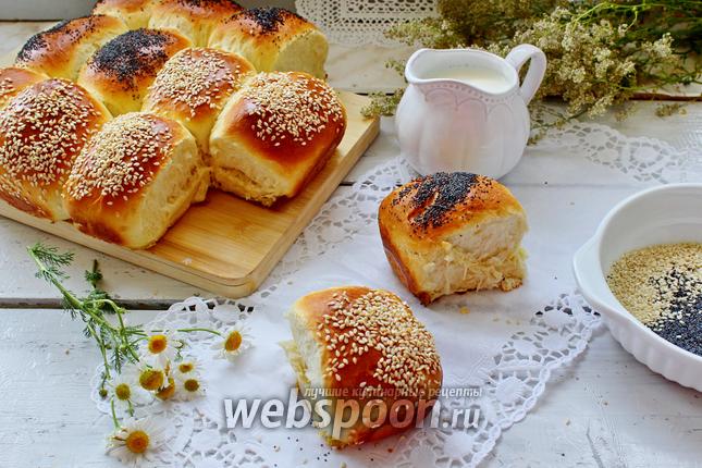 Фото Булочки с кунжутом и маком