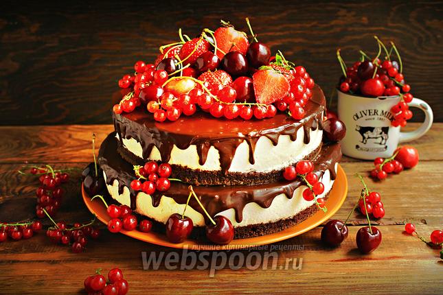 Фото Торт-суфле «Птичье молоко»