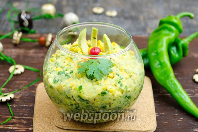 Фото Гуакамоле с кукурузой по-мексикански