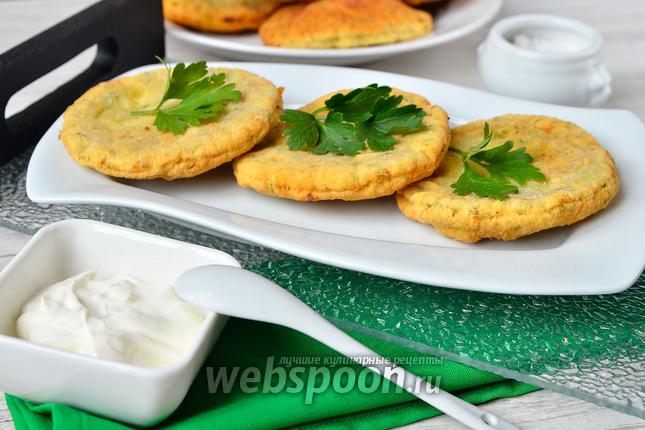 Фото Пышки с чесноком и укропом